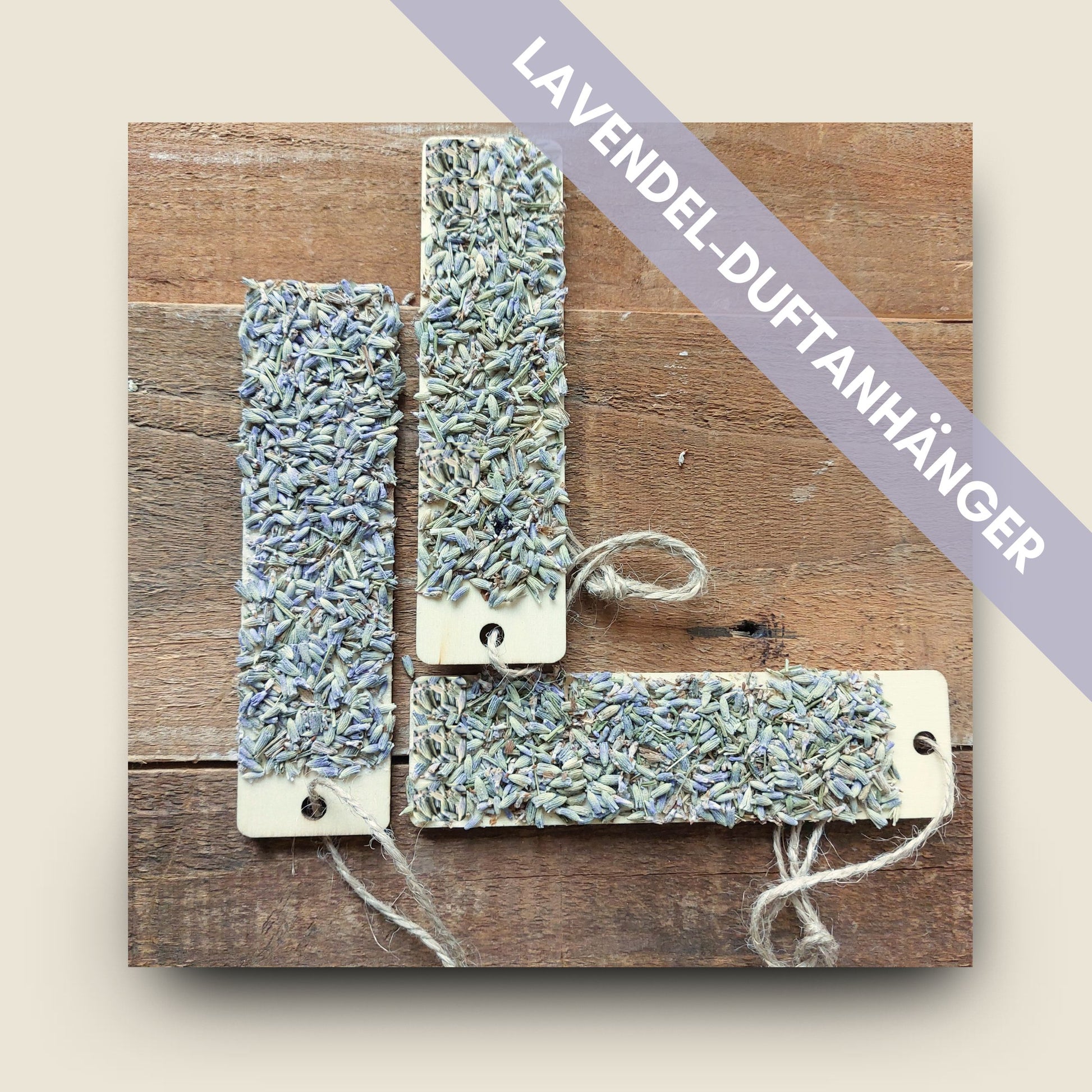 Lavendel-Duftanhänger foodigence mit natürlichen Lavendelblüten