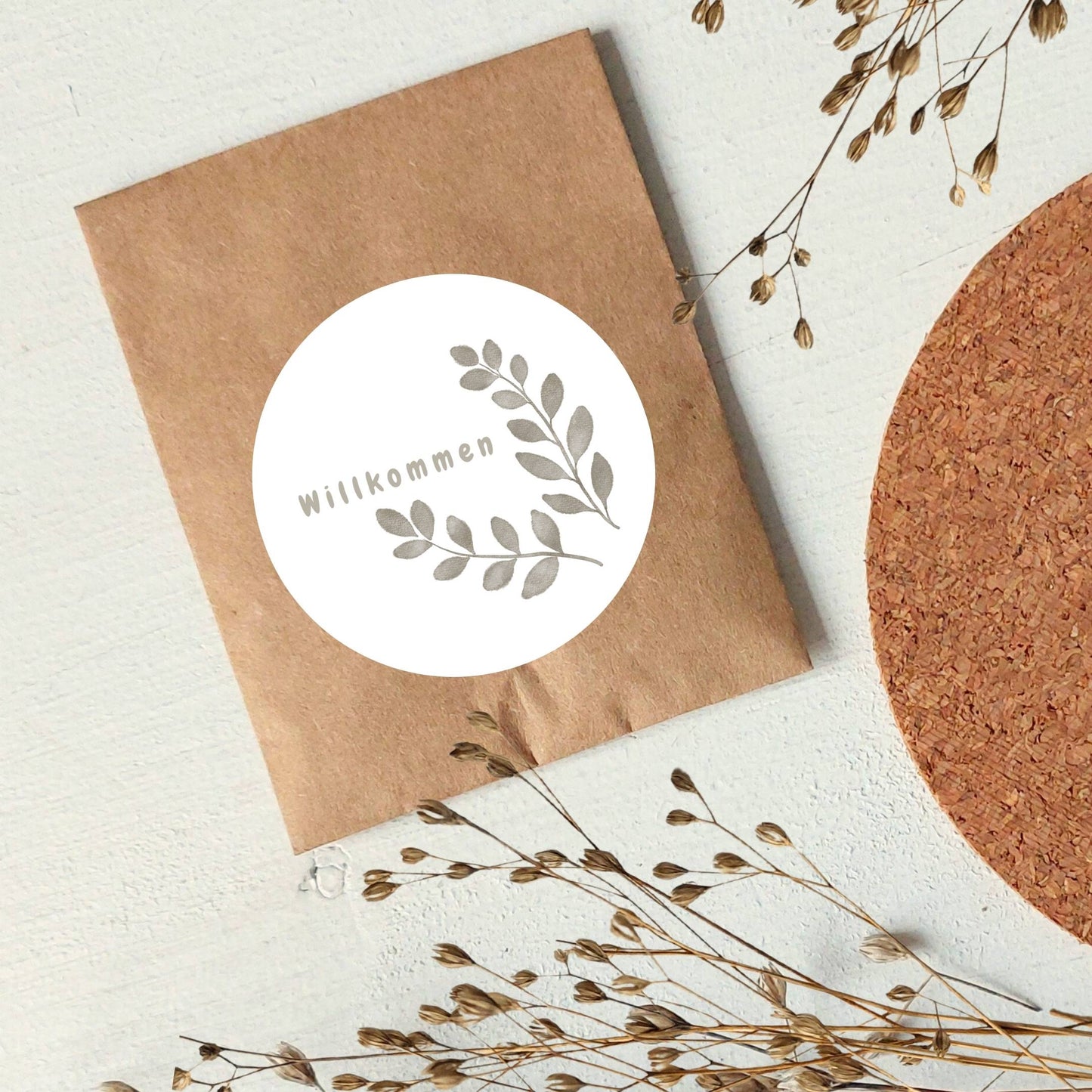 Willkommen Samentütchen mit Wildblumensamen