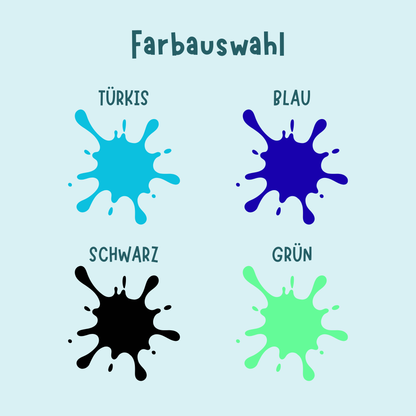 Übersicht der Farbauswahl zum Poster SCHMETTERLINGE von foodigence