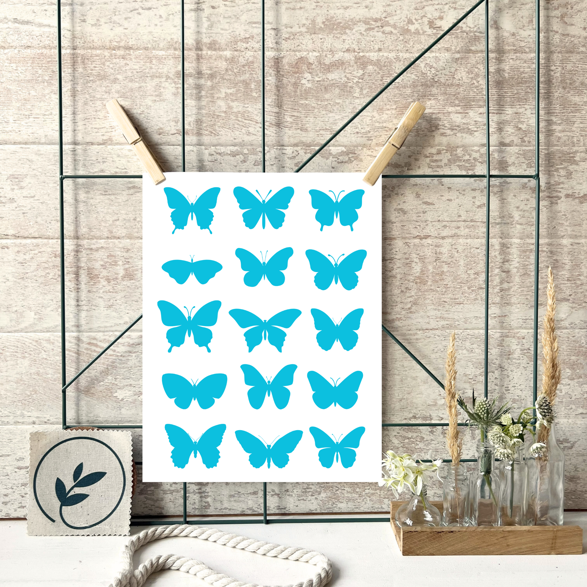 Beispiel Anwendung des Posters von foodigence an einer Pinnwand