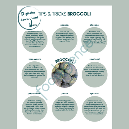 Broccoli tips and tricks - 9 practical kitchen tips foodigence