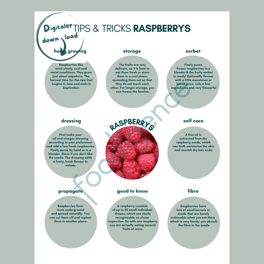 Raspberry tips and tricks - 9 practical kitchen tips foodigence