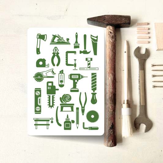 Hobby Tischlern foodigence Poster DIN A4
