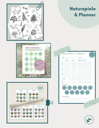 "Was ist foodigence" Naturspiele & Planner