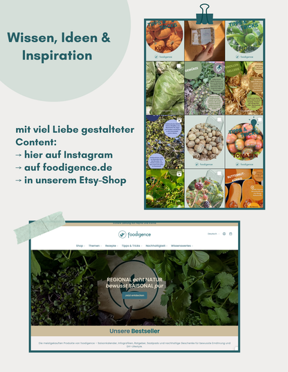 "Was ist foodigence" Wissen, Inspiration & Ideen
