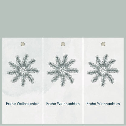 Geschenkanhänger foodigence TANNENGRÜN Gewinn Adventskalender 