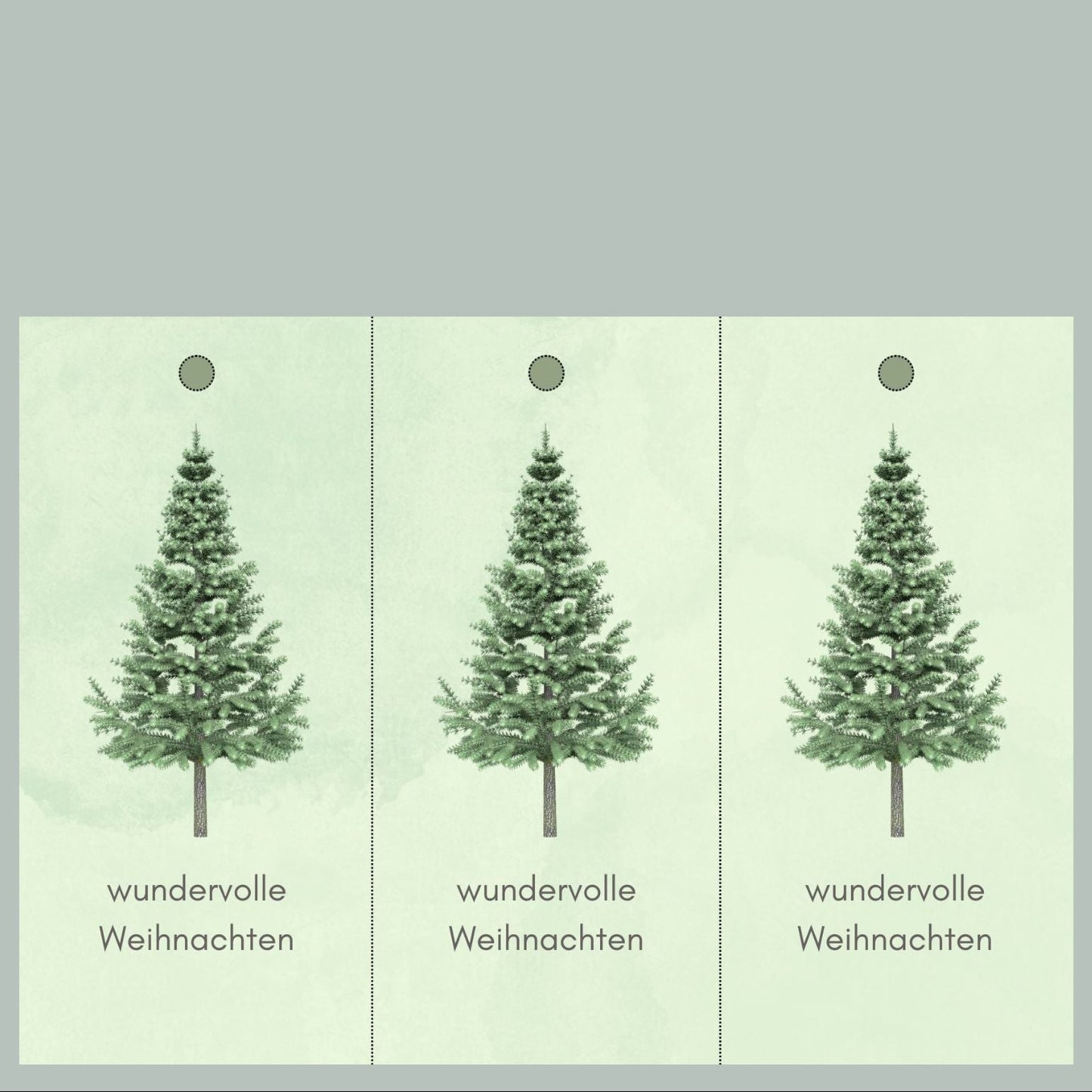Geschenkanhänger foodigence TANNENBAUM Gewinn Adventskalender