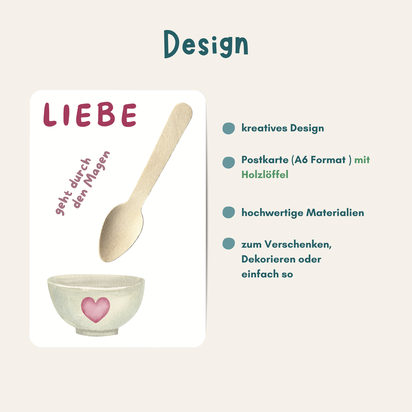 Übersicht zum Design