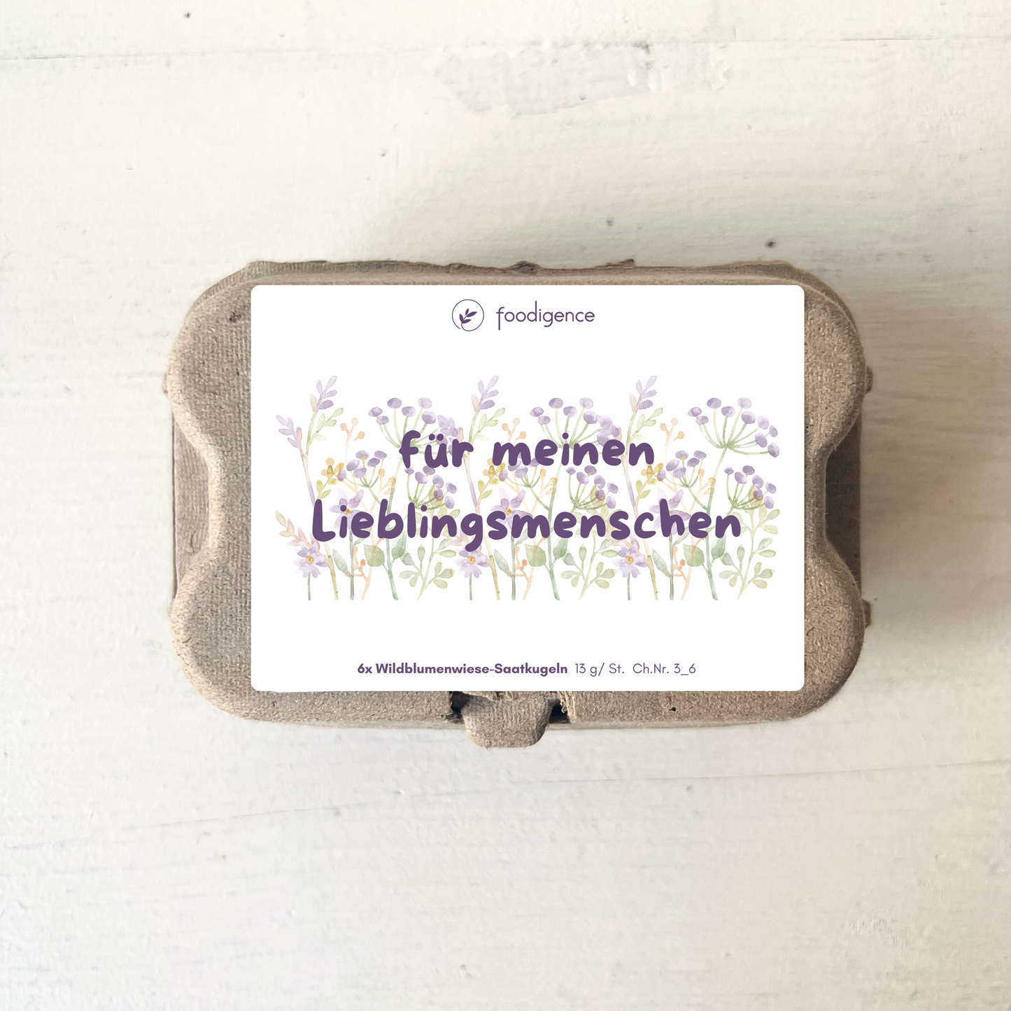 Nahaufnahme Verpackung & Etikett