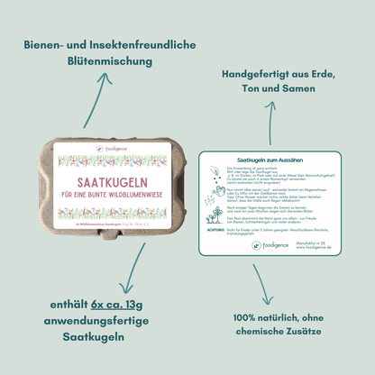 Übersicht zu Saatkugeln inkl. Anwendung