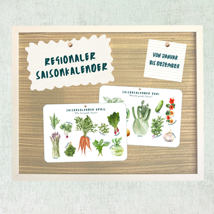 Regionaler Saisonkalender von foodigence 