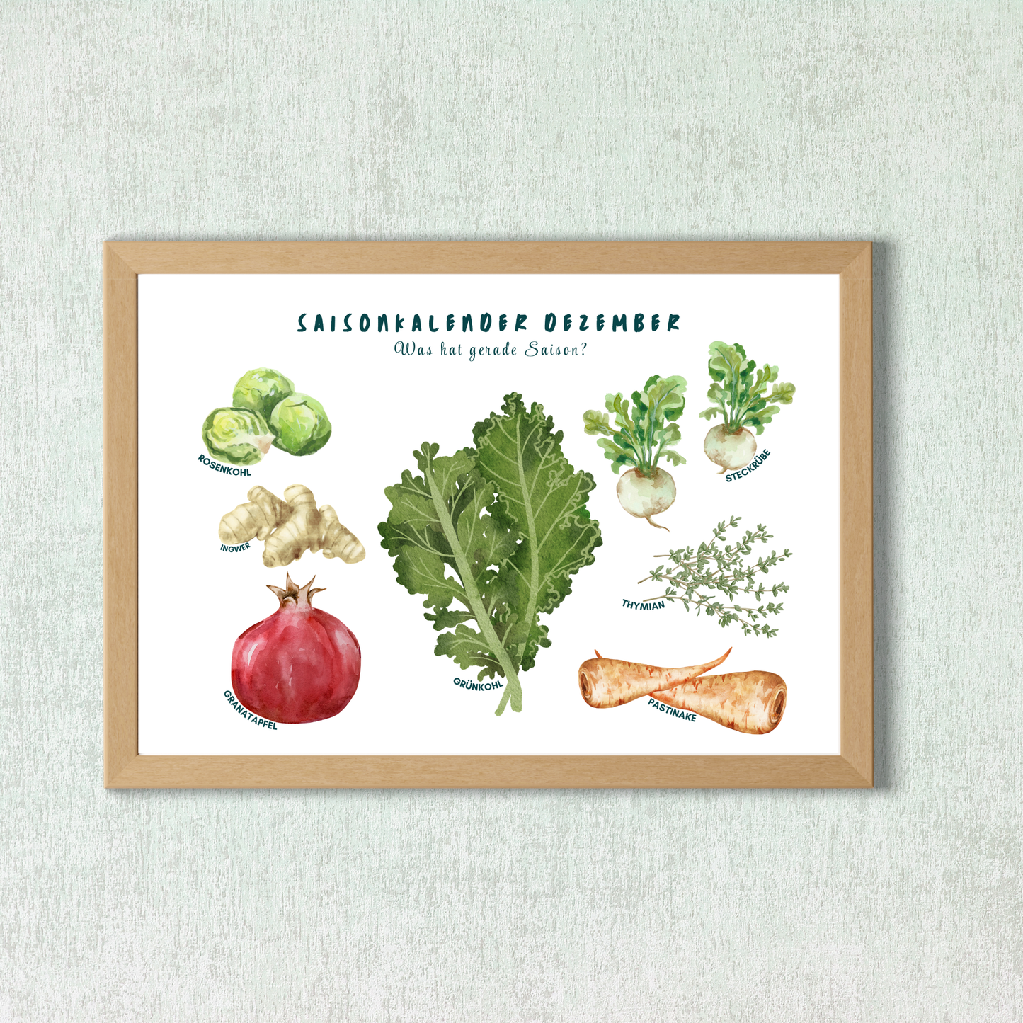 Dezember Saisonkalender